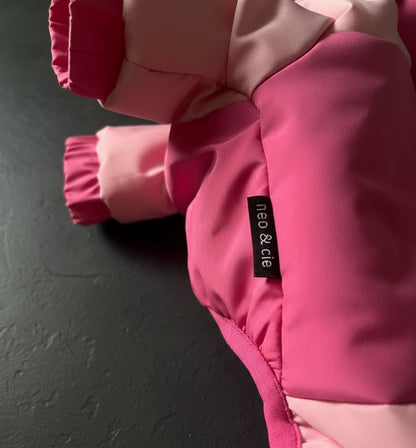 Heated dog visibility coat LED Winter Jacket