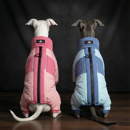 Heated dog visibility coat LED Winter Jacket