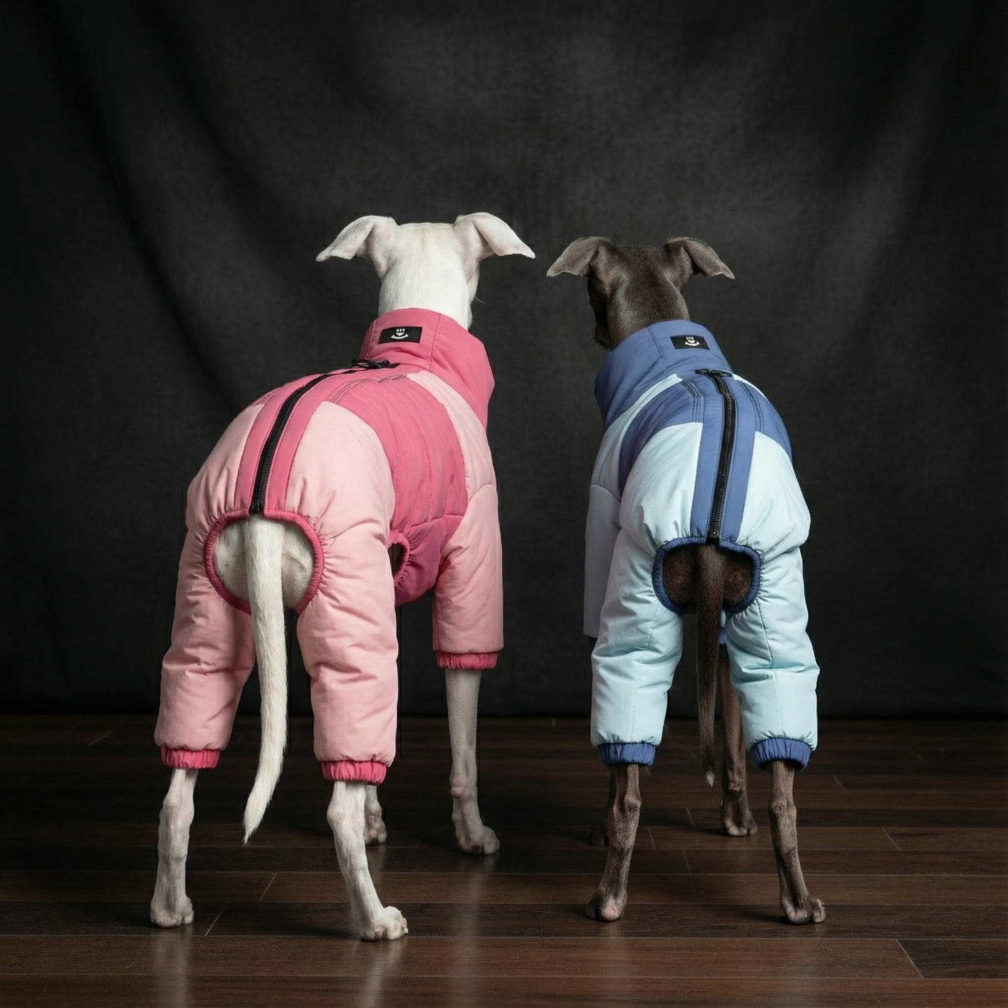 Heated dog visibility coat LED Winter Jacket