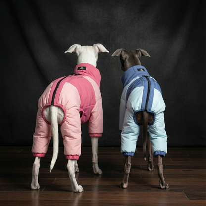 Heated dog visibility coat LED Winter Jacket